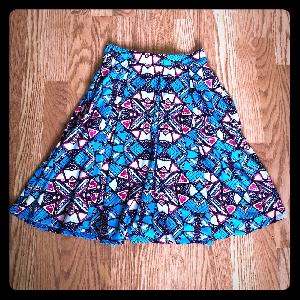 LuLaRoe Geometric Simply Comfortable Skirt